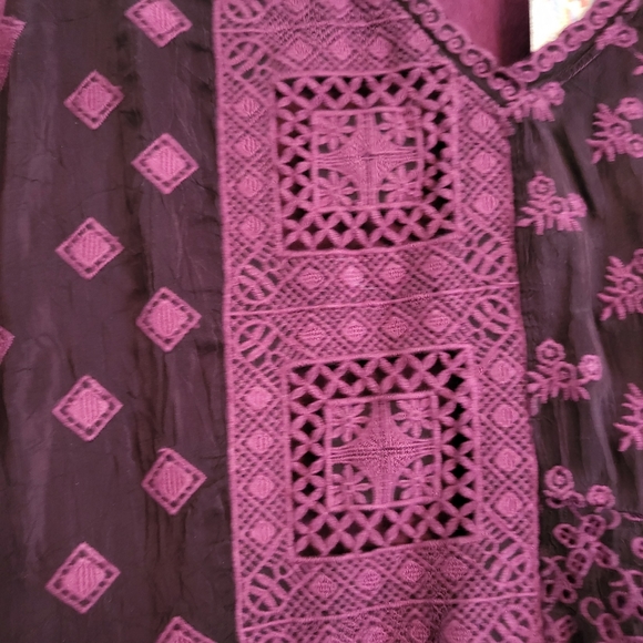 NWT Johnny Was Embroidered Tunic Dress - Picture 5 of 11